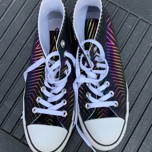 Women sz 9 multi color Converse Chuck Taylor